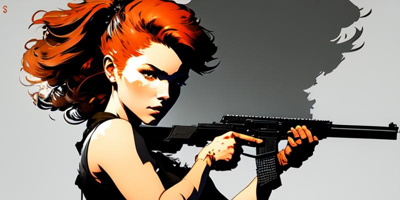 00531-1760056729-(samdoesart_1.2) dreamlikeart beautiful young lady aiming a revolver, ginger hair, perfect face, masterpiece, intense shadows, a.png